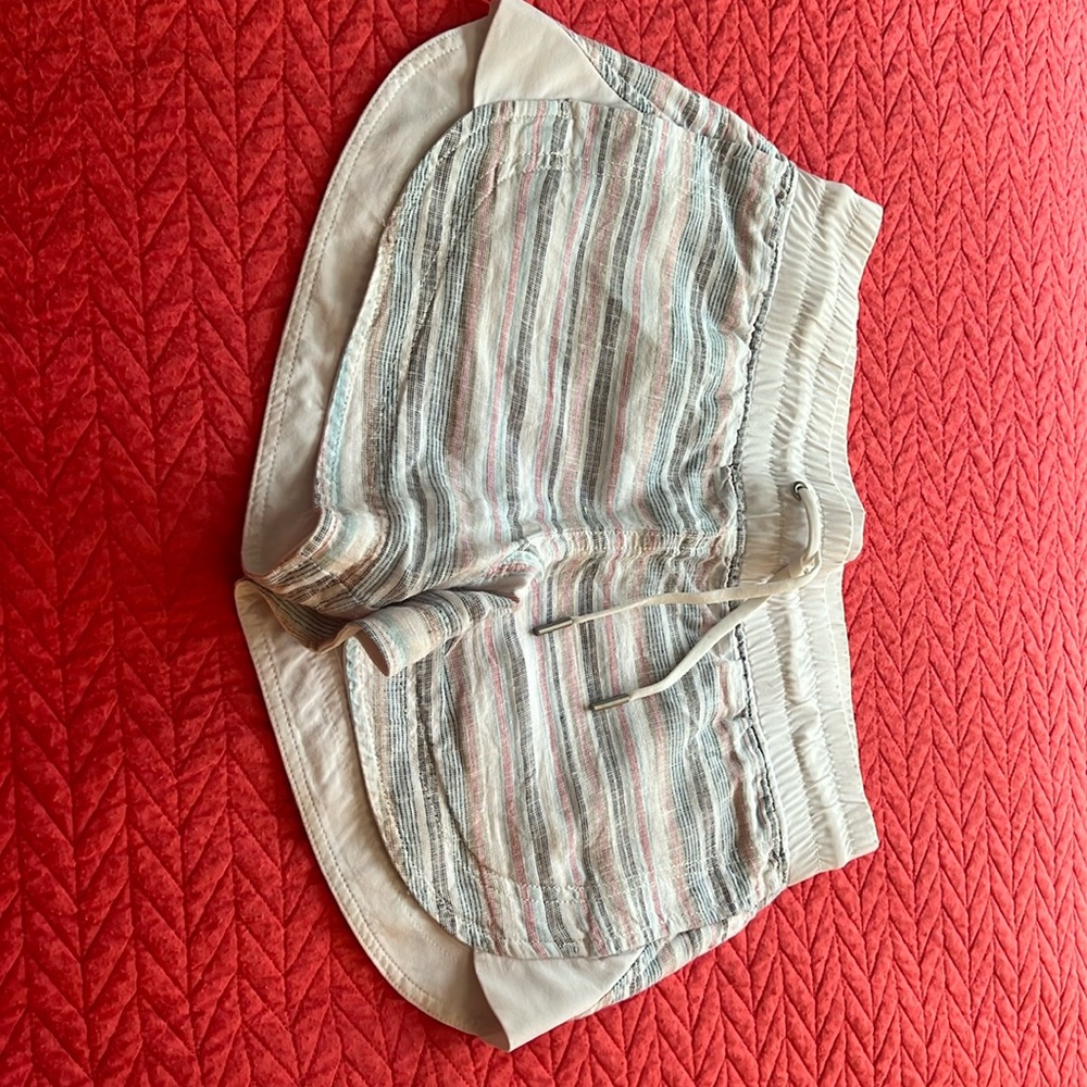 Athleta, size 2, linen shorts
